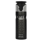 Zwarte riffs deodorant met getextureerde top voor Café Noir geur
